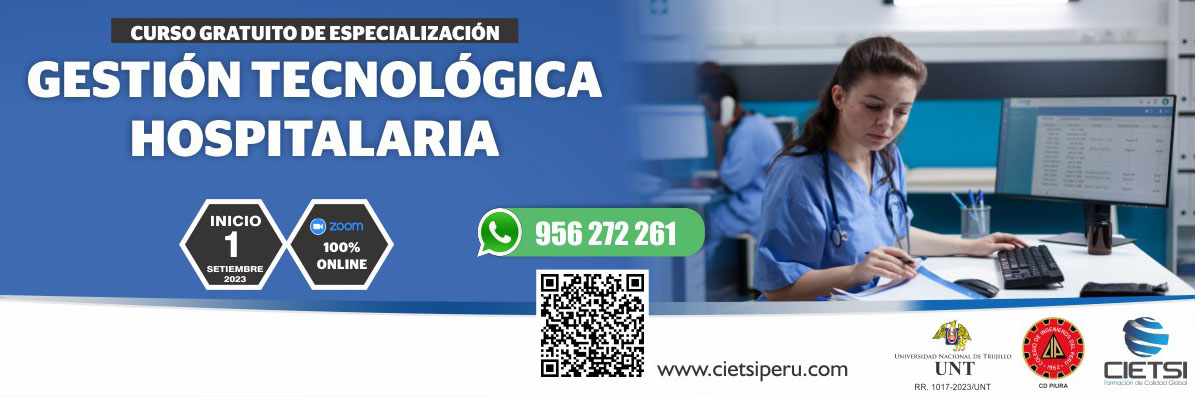 curso de especializaciOn gestiOn tecnolOgica hospitalaria